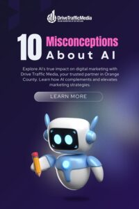 IMAGE-OF-A-ROBOT-blog-title-10-Misconceptions-About-AI-Pinterest-Pin